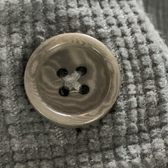 Le 31 Par Simons Overshirt Shacket Men L Green Long Sleeve Vision Organic Cotton - Picture 9 of 16